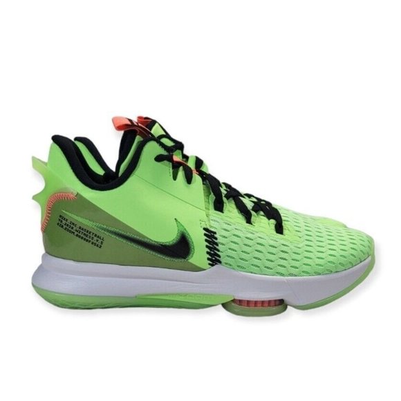 Nike Lebron Witness V Men's Basketball Sneaker Shoe Limited Green CQ9380-300 - Picture 5 of 14